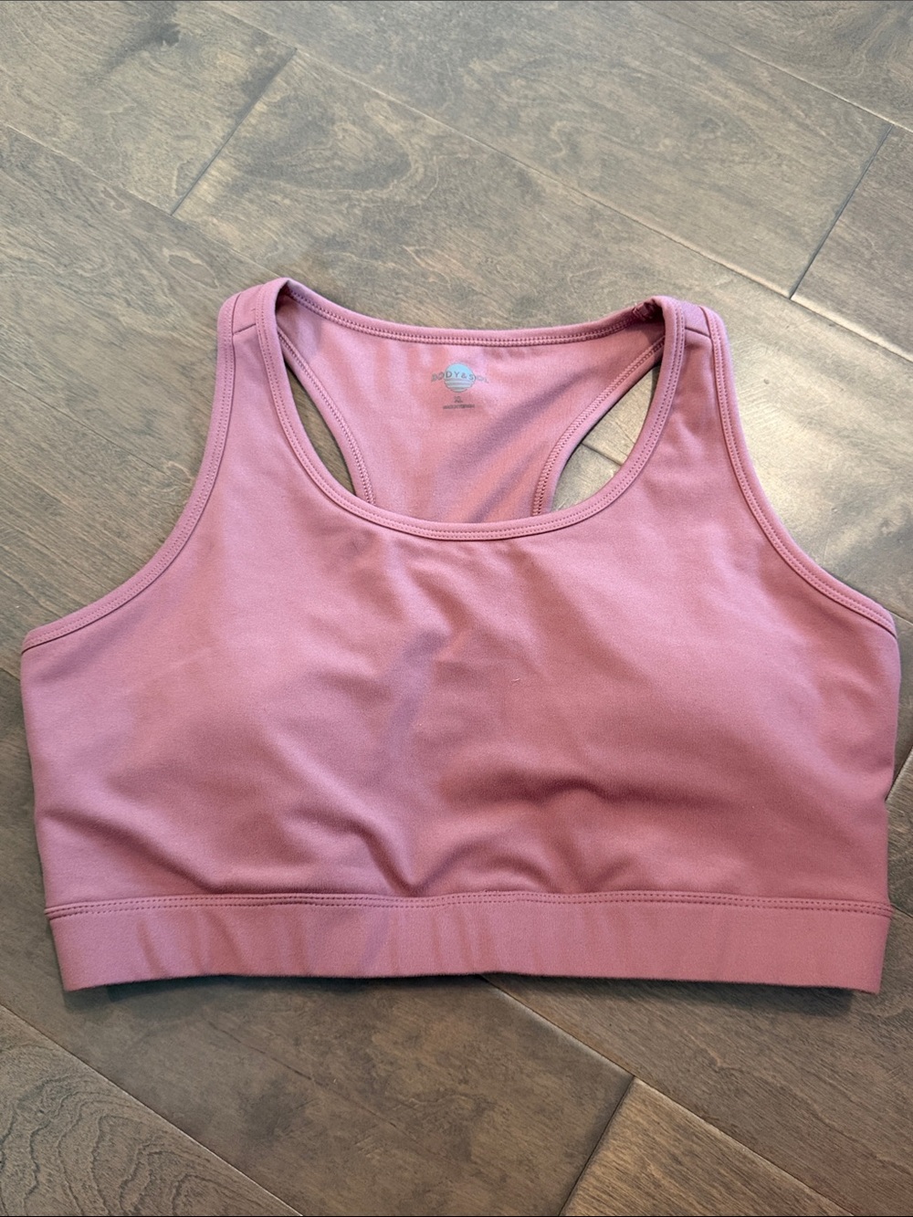 Everyday Racerback Sports Bra in Dusty Rose